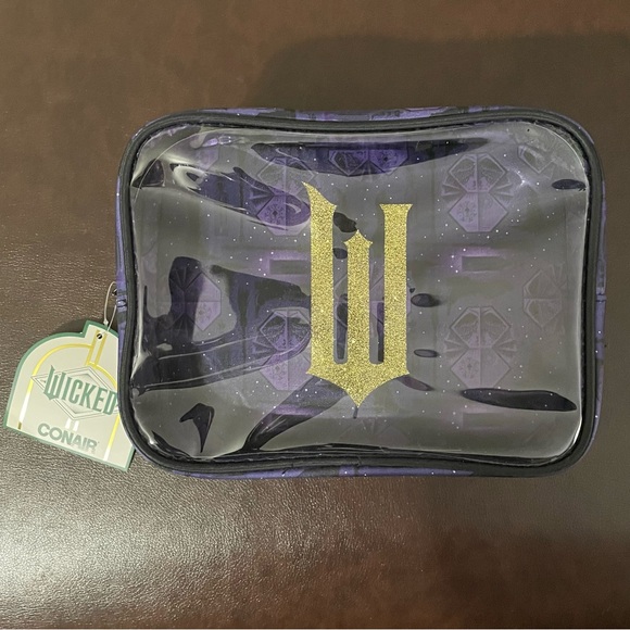 Wicked Purple Double Zip Organizer - Makeup Bag, Travel Cosmetic Bag - Picture 6 of 10